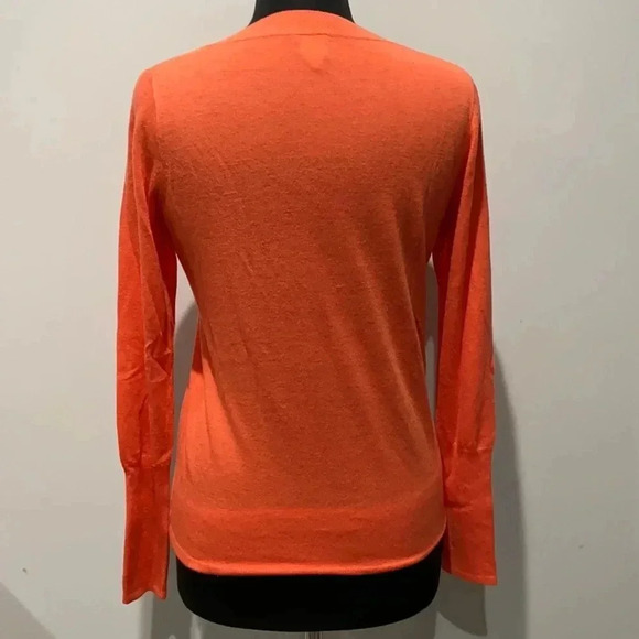 J.Crew  |V Neck Silk / Wool Blend Sweater - Picture 2 of 4